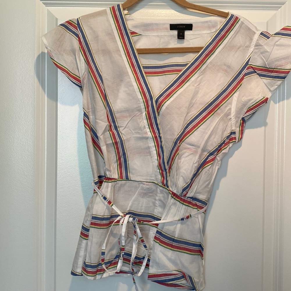 J. Crew light summer top